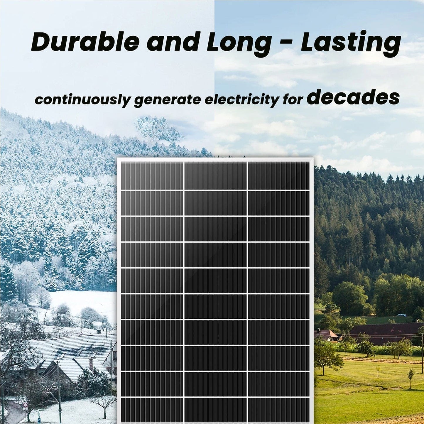 Nature's Generator Power Panel - 3 Panel System - East Bay Industries