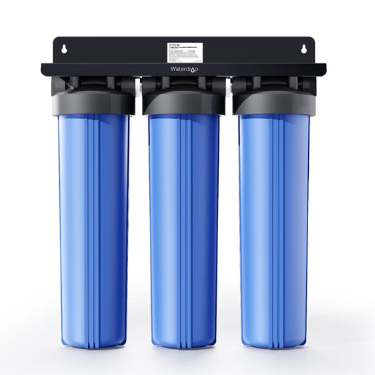 Waterdrop 3-Stage Whole House Water Filter System with Carbon Filter & Sediment Filter - East Bay Industries