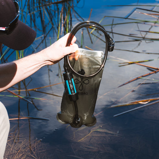 Puribag Adventure Bladder: 2 Liter Hydration Bladder with Filter - East Bay Industries