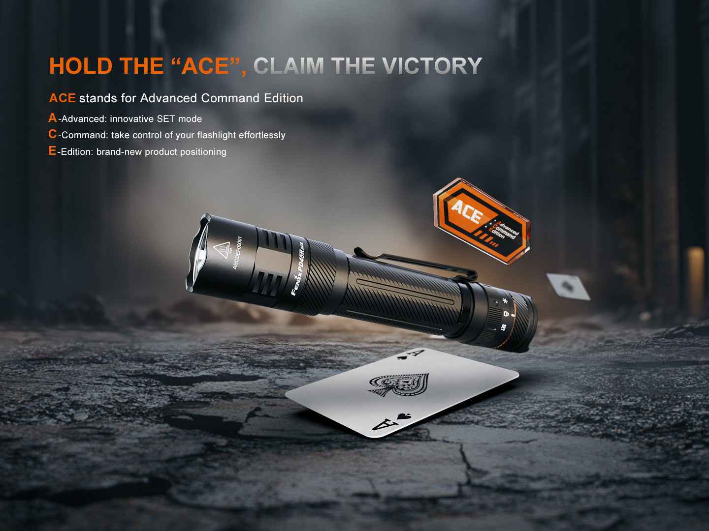 Fenix PD45R ACE Multi-Mode Tactical Flashlight