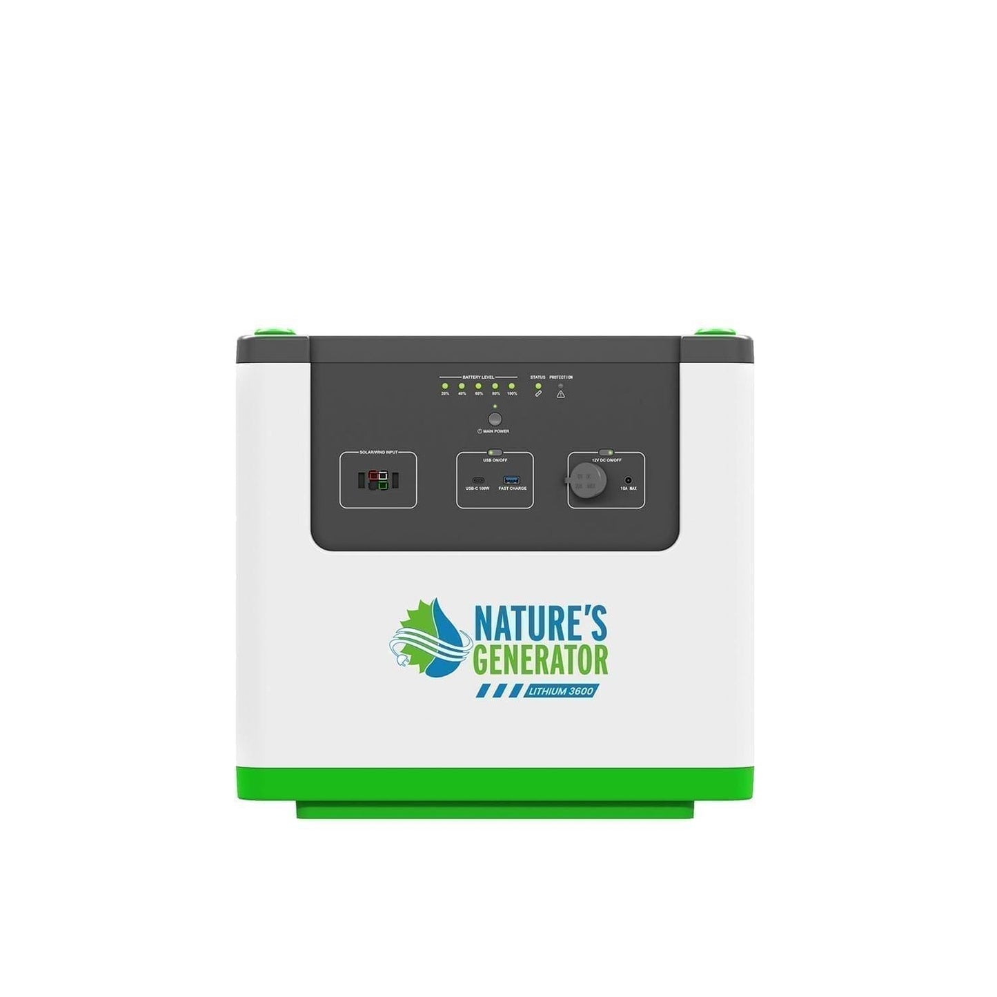 Nature's Generator Lithium 3600 Solar Generator - East Bay Industries