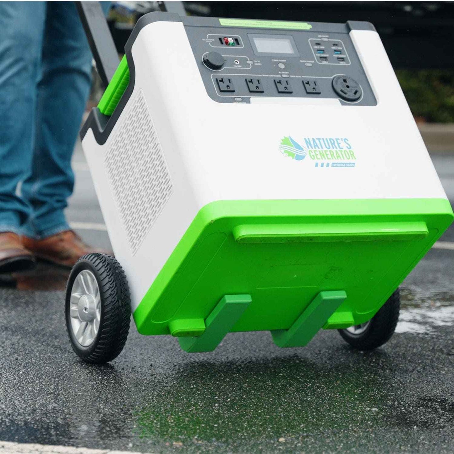 Nature's Generator Lithium 3600 Heavy Duty Cart