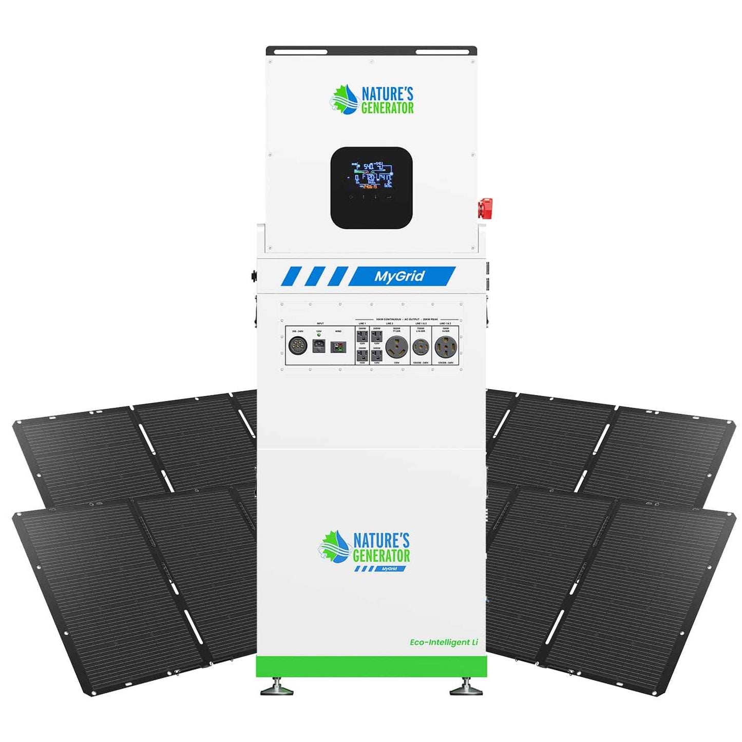 MyGrid 10K Solar Generator for Home