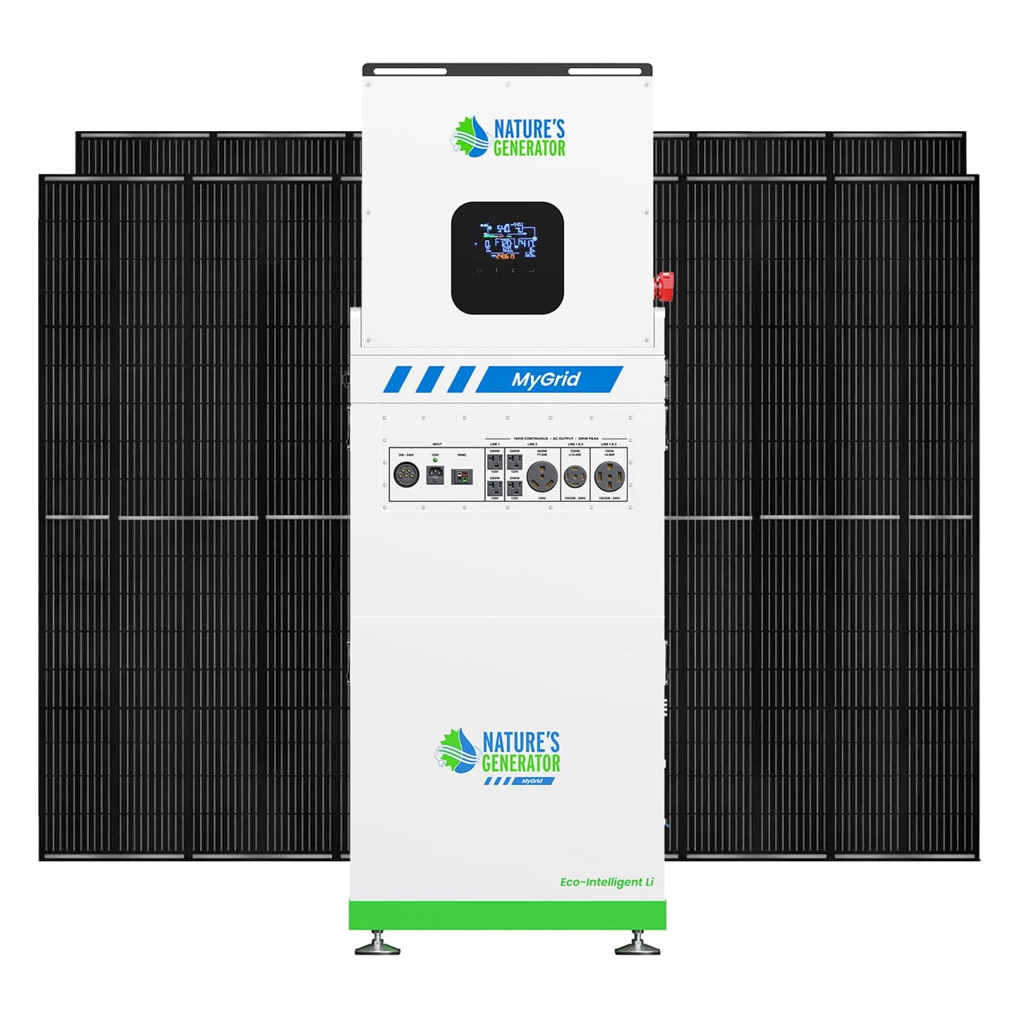 MyGrid 10K Solar Generator for Home - East Bay Industries