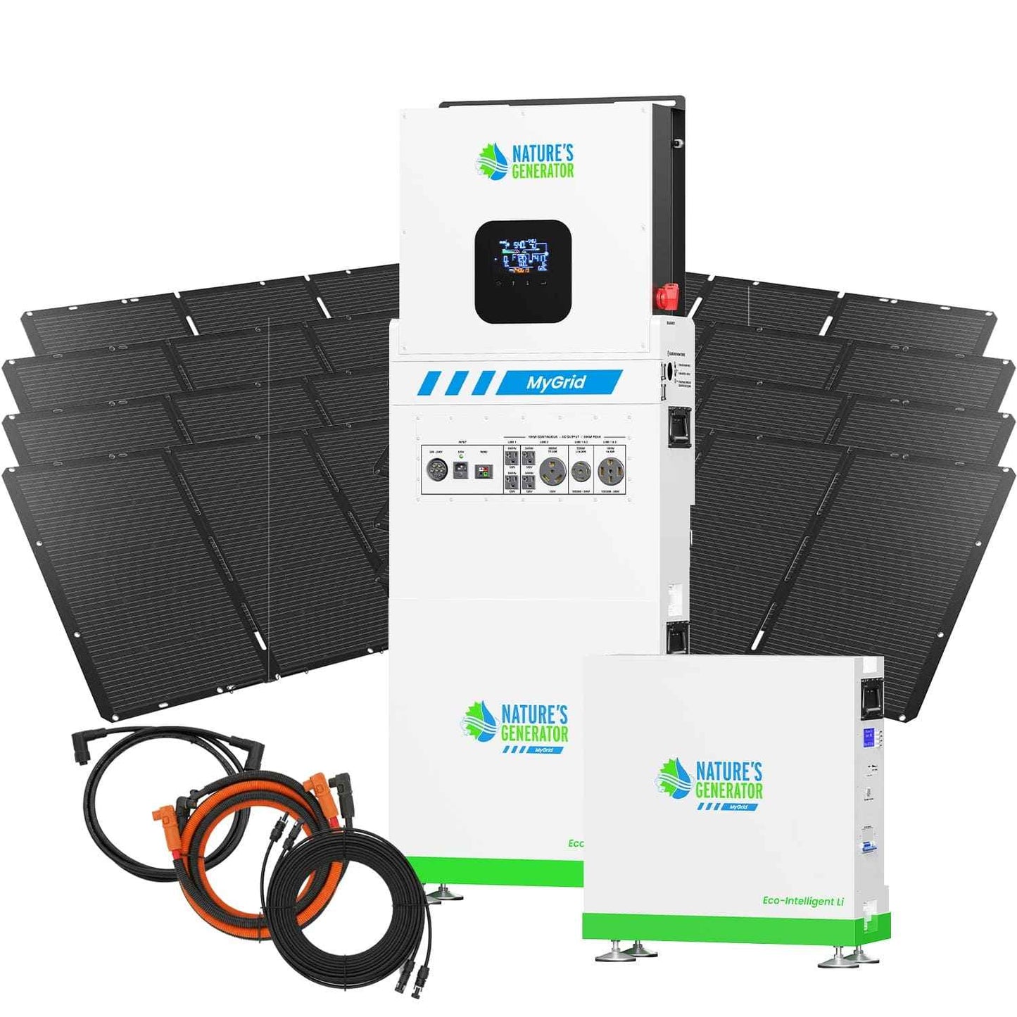 MyGrid 10K Solar Generator for Home