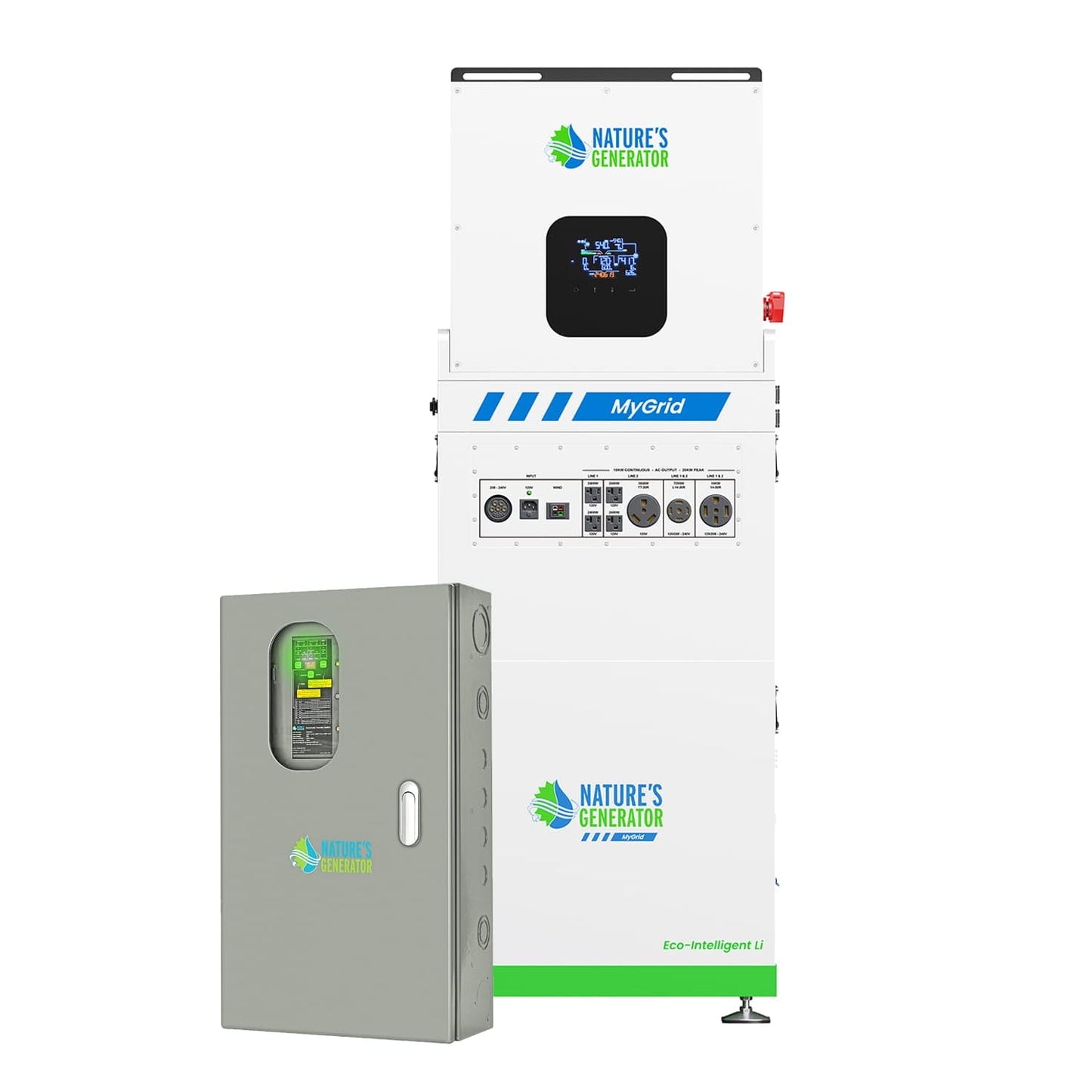 MyGrid 10K with Transfer Switch for House Battery Backup - East Bay Industries