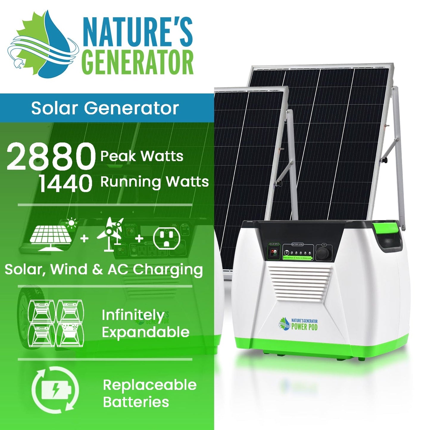 Nature's Generator - Platinum System - East Bay Industries