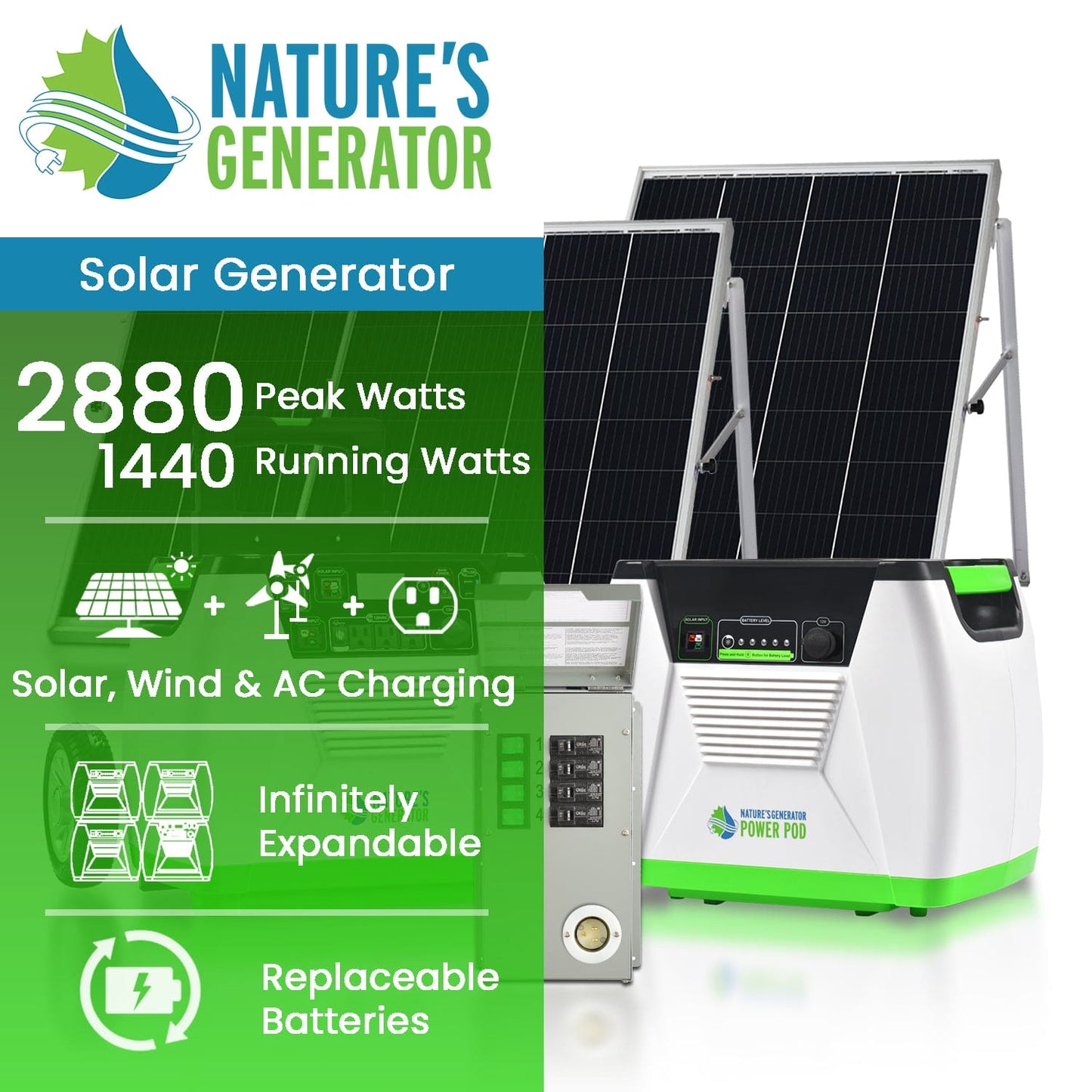 Nature's Generator Platinum - PE System - East Bay Industries