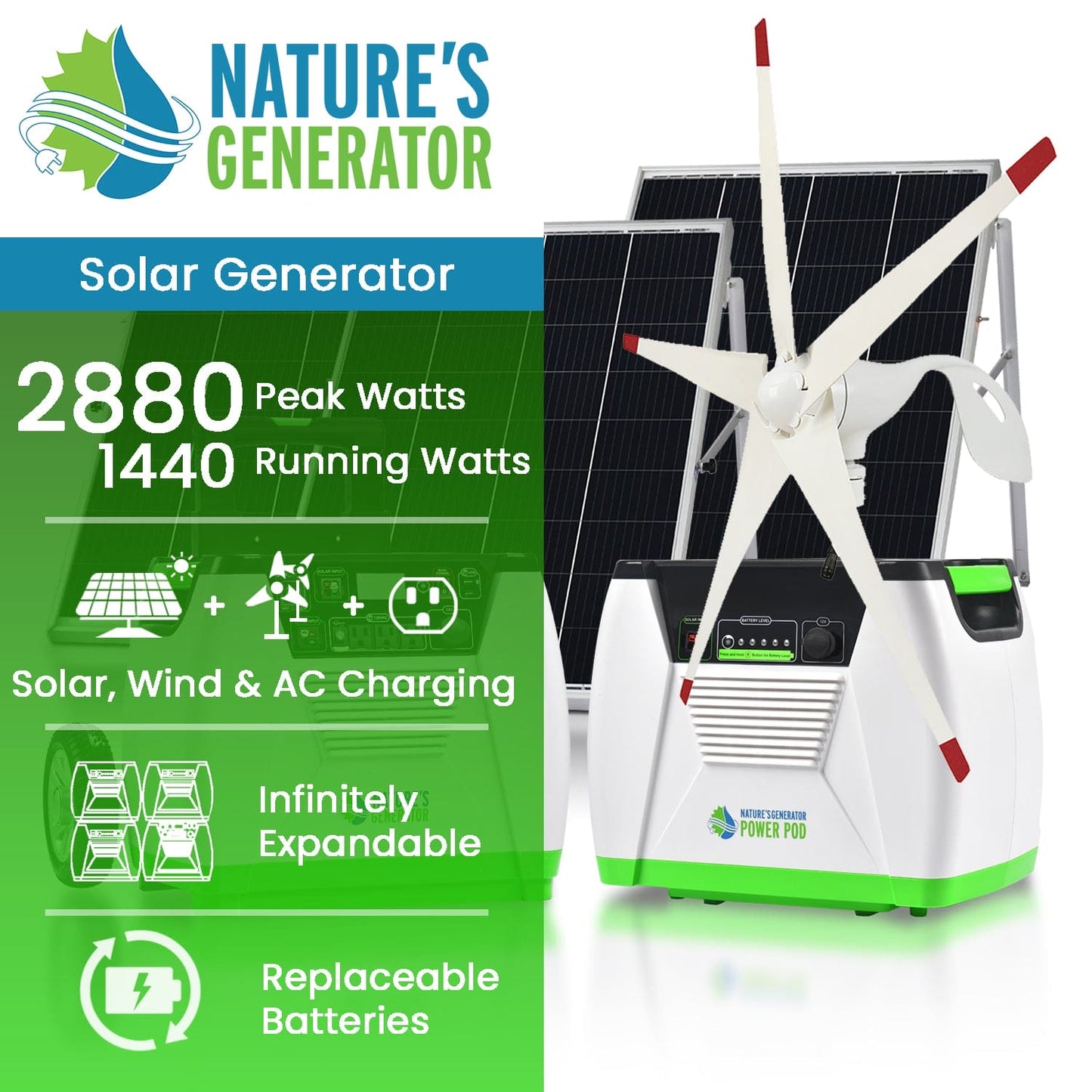 Nature's Generator Platinum - WE System - East Bay Industries
