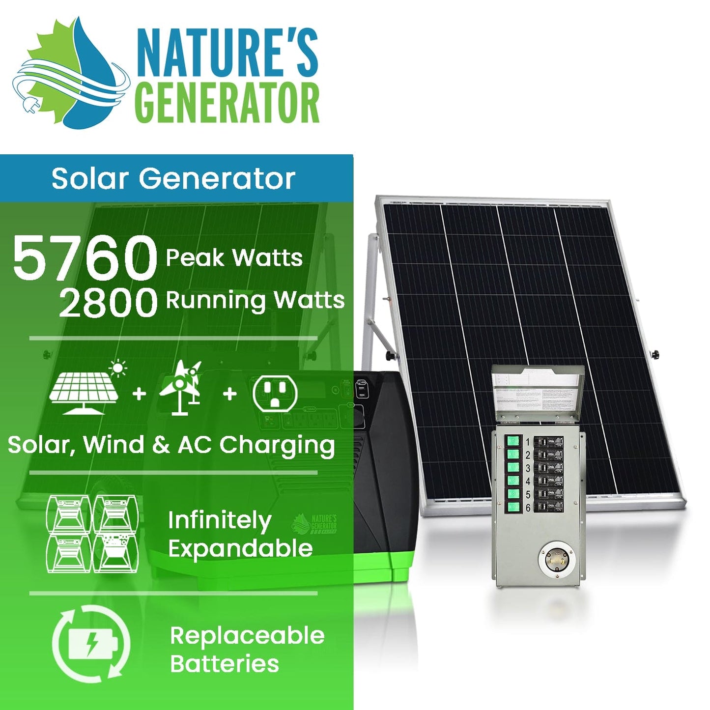 Nature's Generator Elite Gold - PE System - East Bay Industries