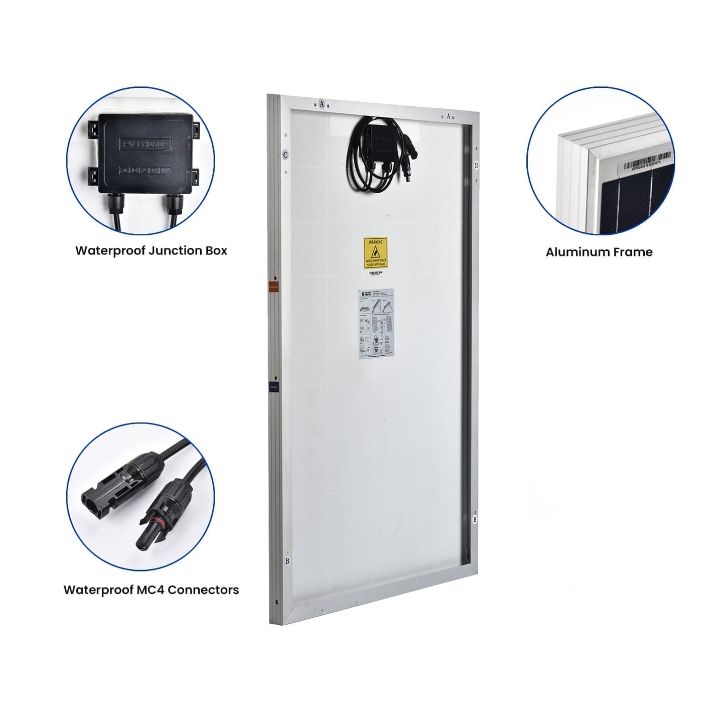 Nature's Generator Power Panel - 2 Panel System - East Bay Industries