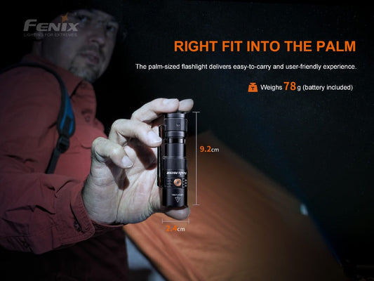 Fenix PD25R Rechargeable LED Flashlight - East Bay Industries