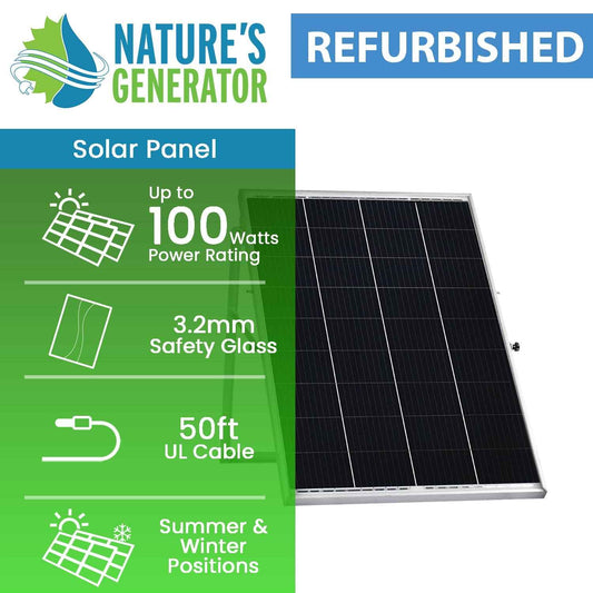 Refurbished - Nature's Generator Power Panel with 50 Foot Cable