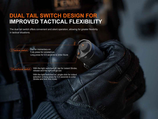 Fenix TK17 Dual Switch Tactical Flashlight