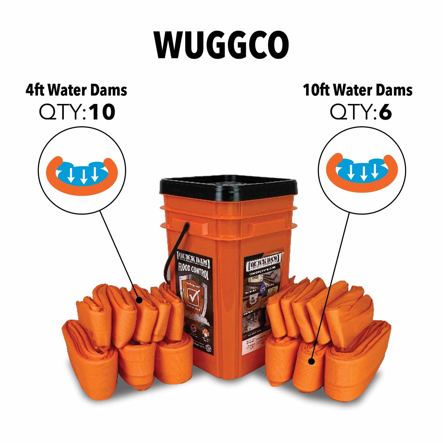 Indoor Grab & Go Bucket Kits - East Bay Industries
