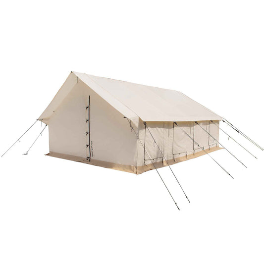 14'x16' Alpha Pro Wall Tent , Extended Flysheet & Porch (Fire Water Repellent)