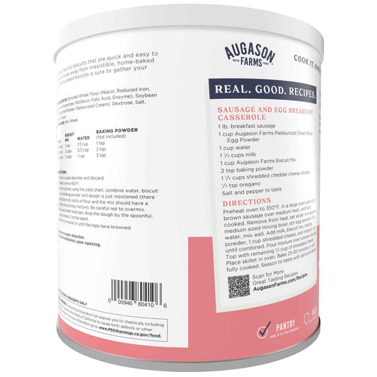 Buttermilk Biscuit Mix Can, 29 Servings