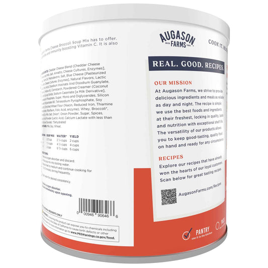 Cheesy Broccoli Soup Mix Can, 38 Servings