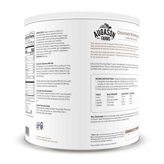 Chocolate Morning Moo's Milk Alternative Can, 67 Servings