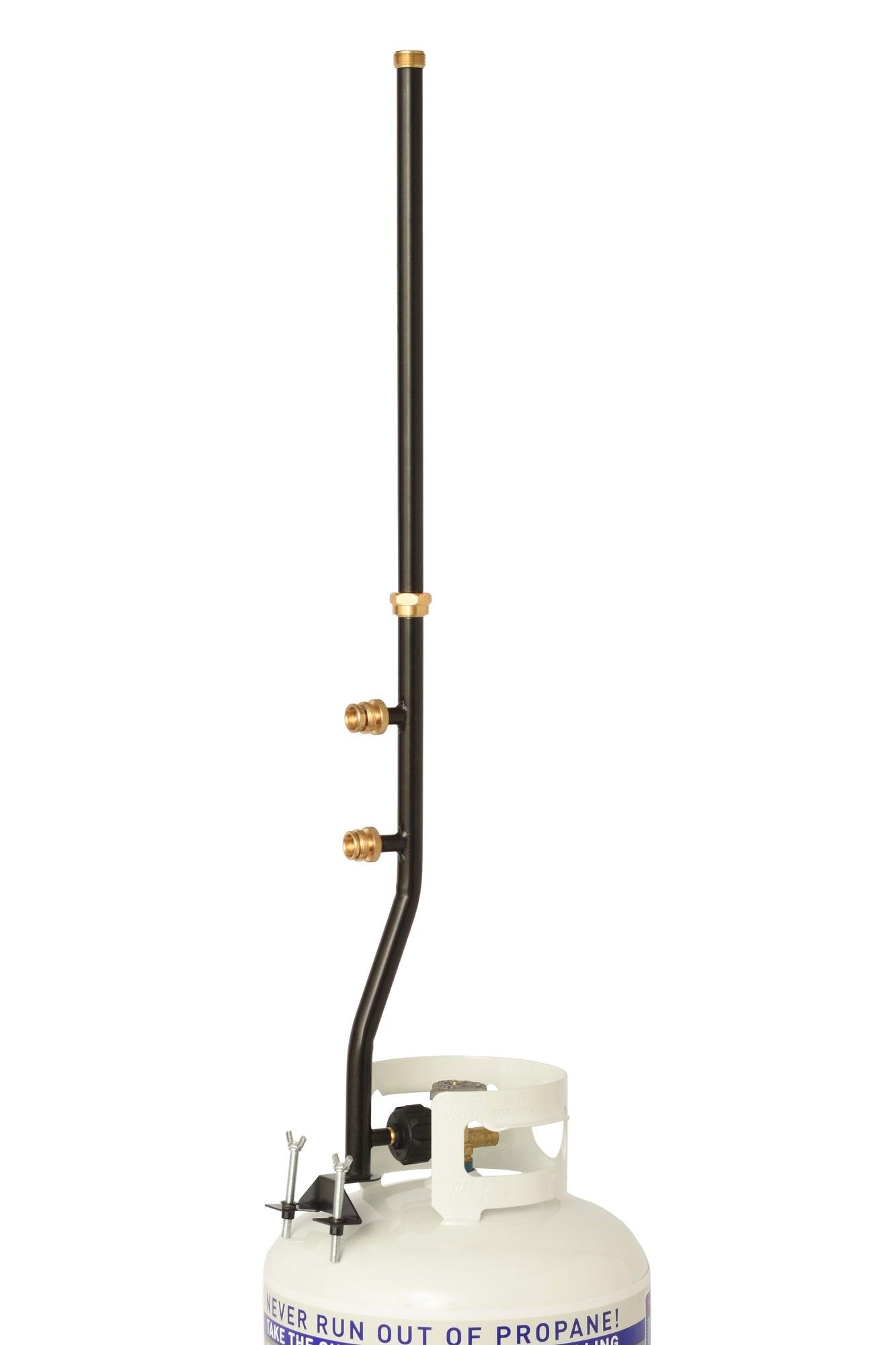 Flame King 3-Outlet Propane Distribution Tree for Campers