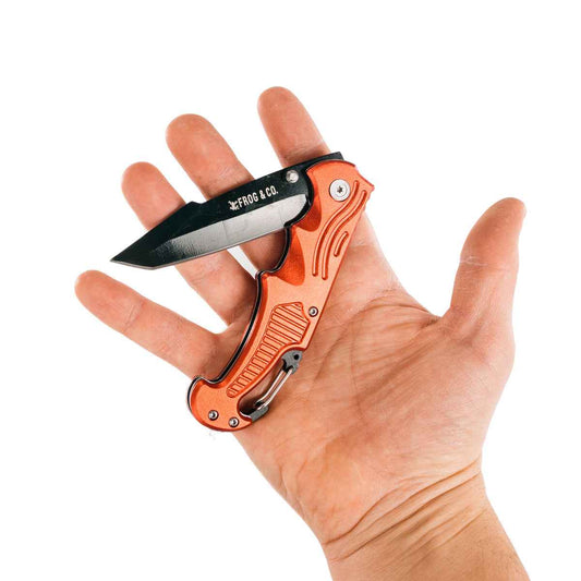 Red Survival Pocket Knife