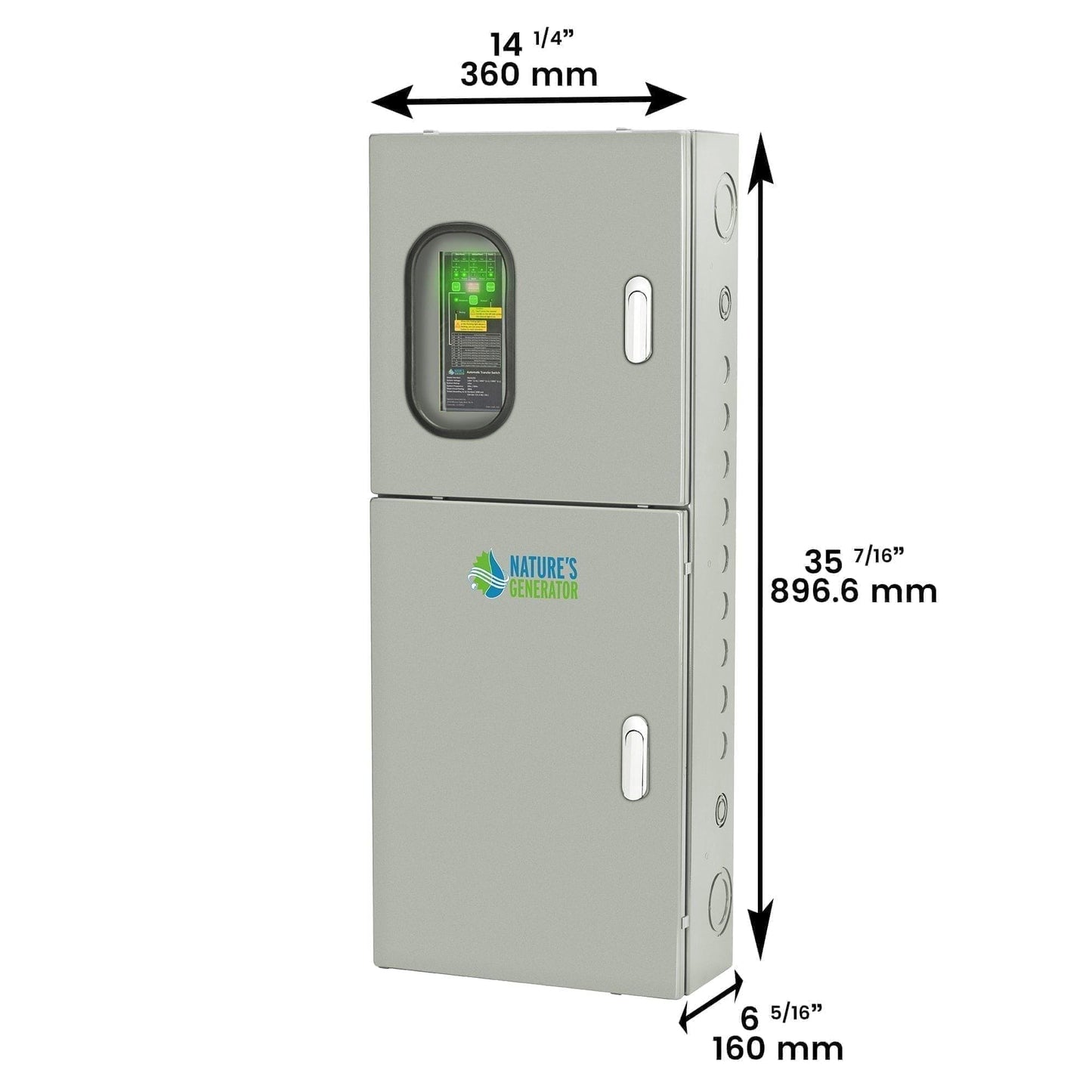 Nature's Generator 125A Automatic Transfer Switch - East Bay Industries