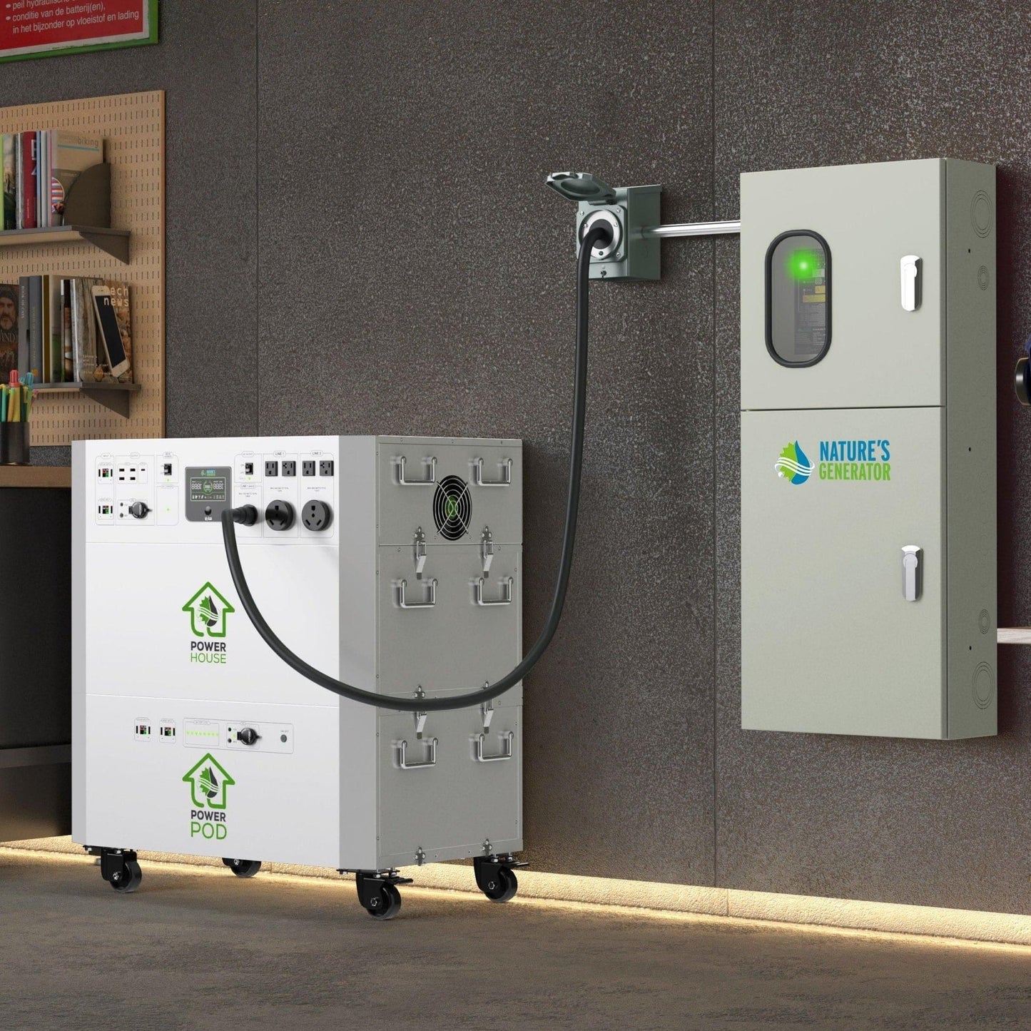 Nature's Generator 30A Power Inlet Box - East Bay Industries