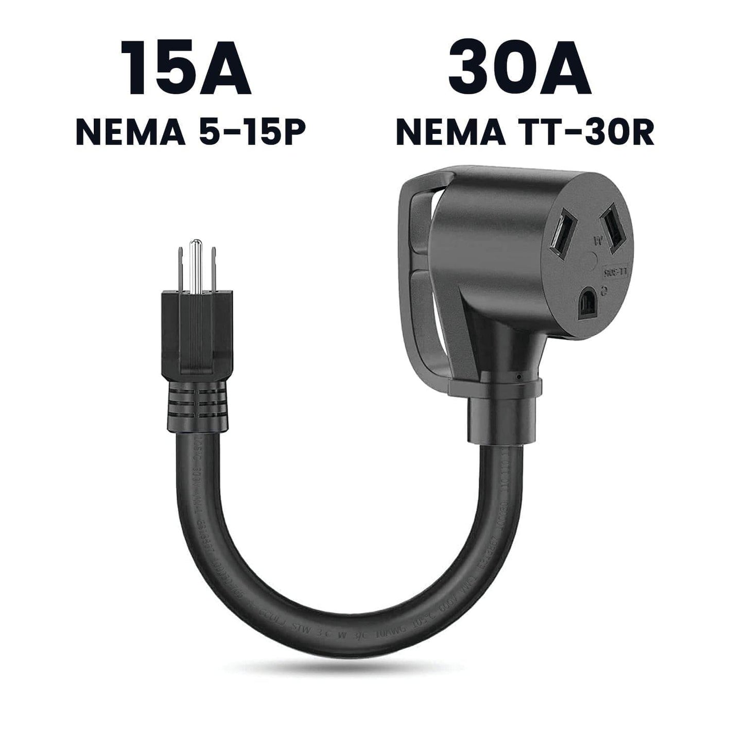 Nature's Generator 30A to 15A Adapter - East Bay Industries