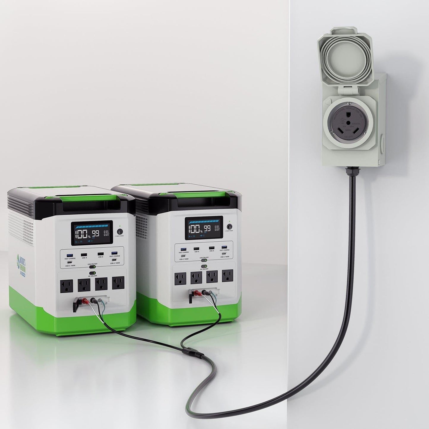 Nature's Generator Lithium 1800 Combiner - East Bay Industries