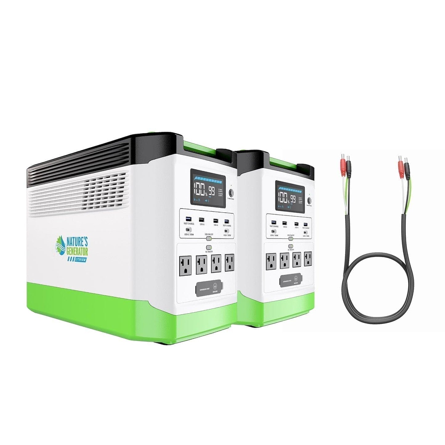 Nature's Generator Lithium 1800 Power Station - East Bay Industries