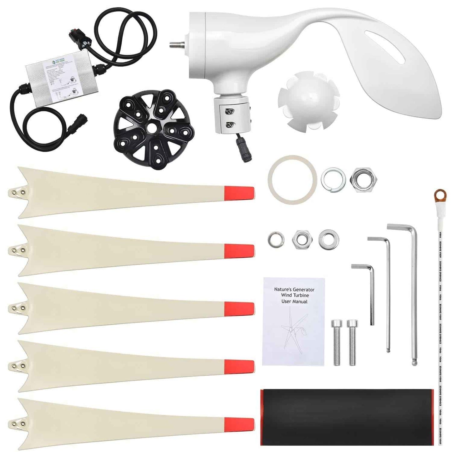 Nature's Generator Lithium 1800 Solar and Wind Generator