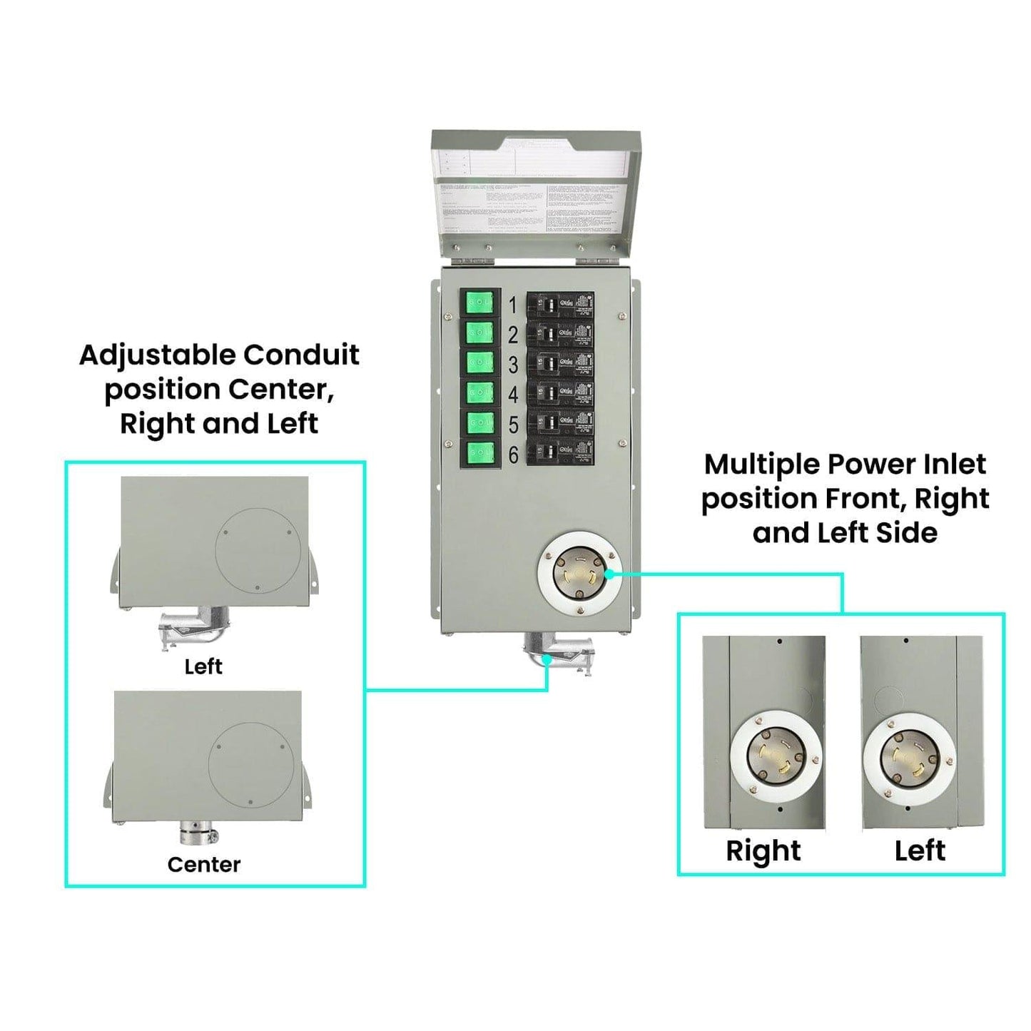 Nature's Generator Power Transfer Switch Kit - Elite - East Bay Industries