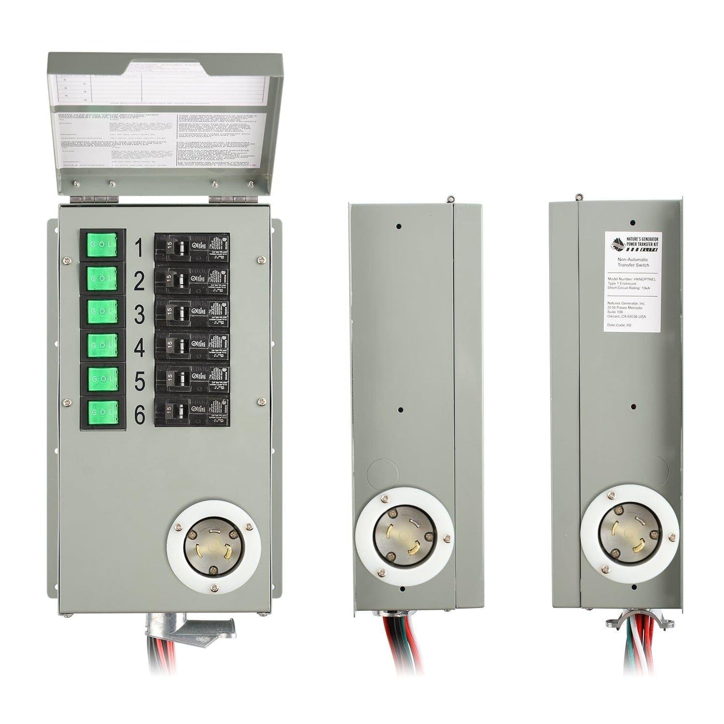 Nature's Generator Power Transfer Switch Kit - Elite - East Bay Industries