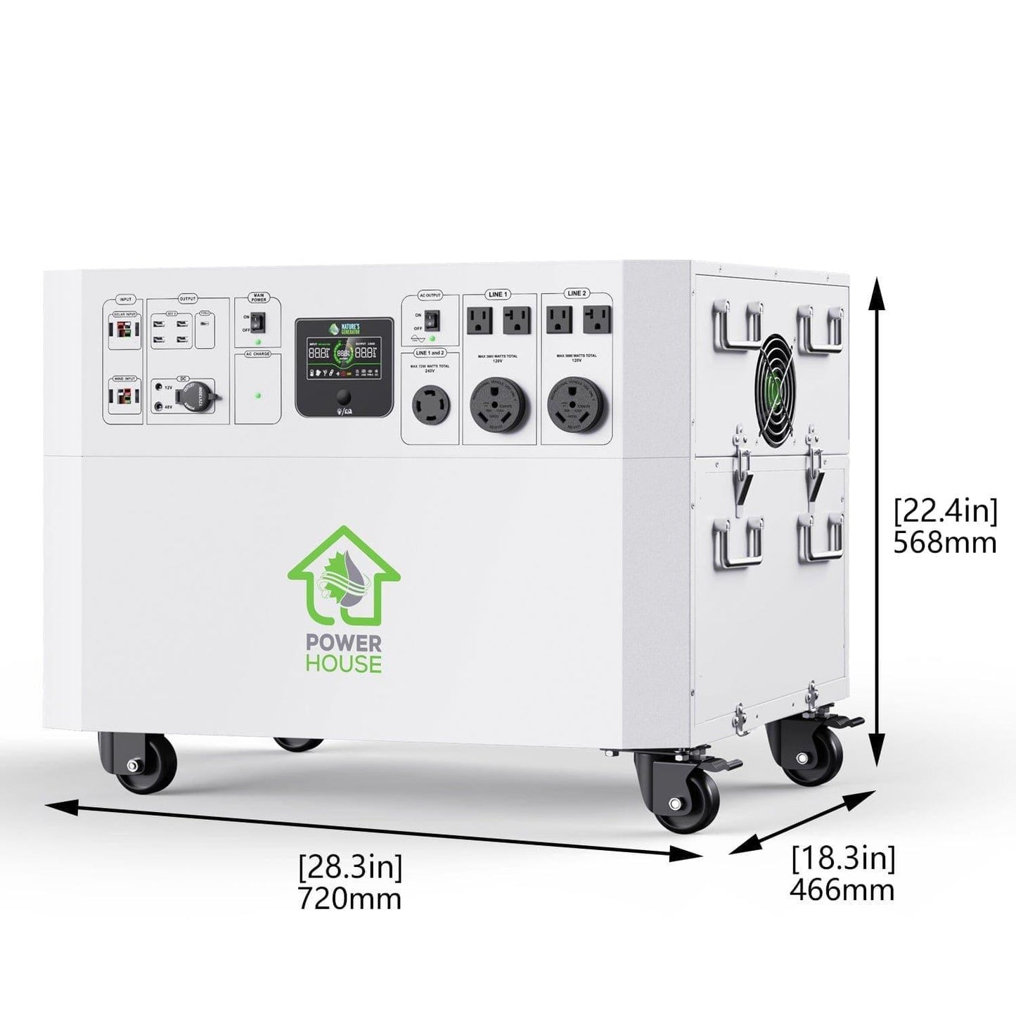 Nature's Generator Powerhouse Gold Plus System - East Bay Industries