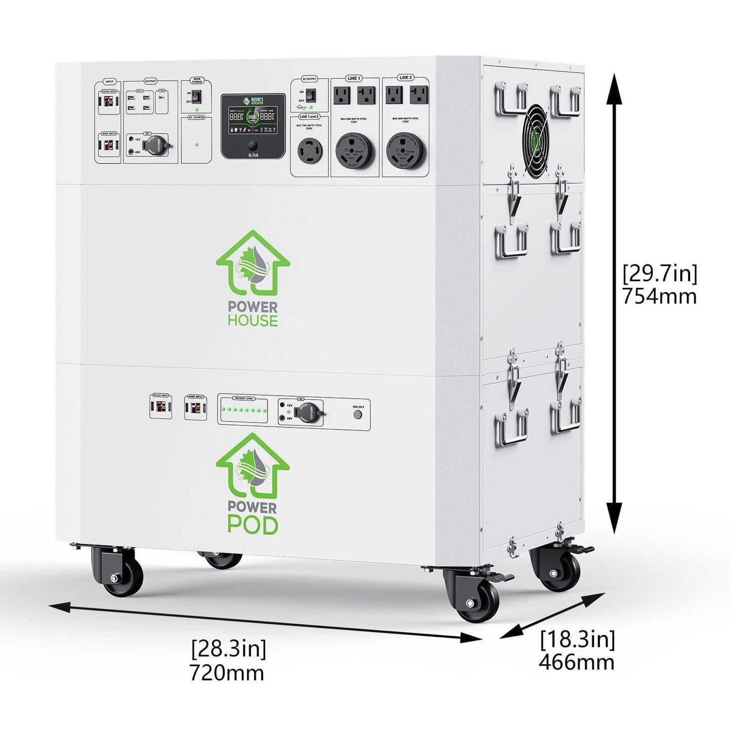 Nature's Generator Powerhouse Platinum Plus PE System - East Bay Industries