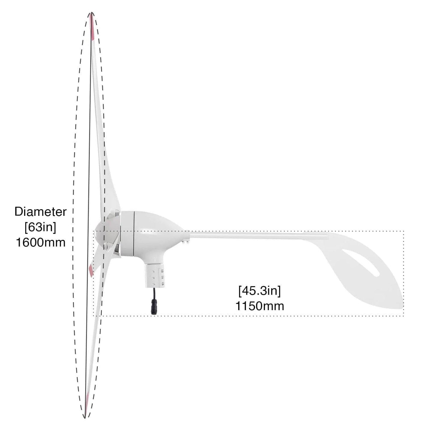 Nature's Generator Powerhouse Wind Turbine - East Bay Industries