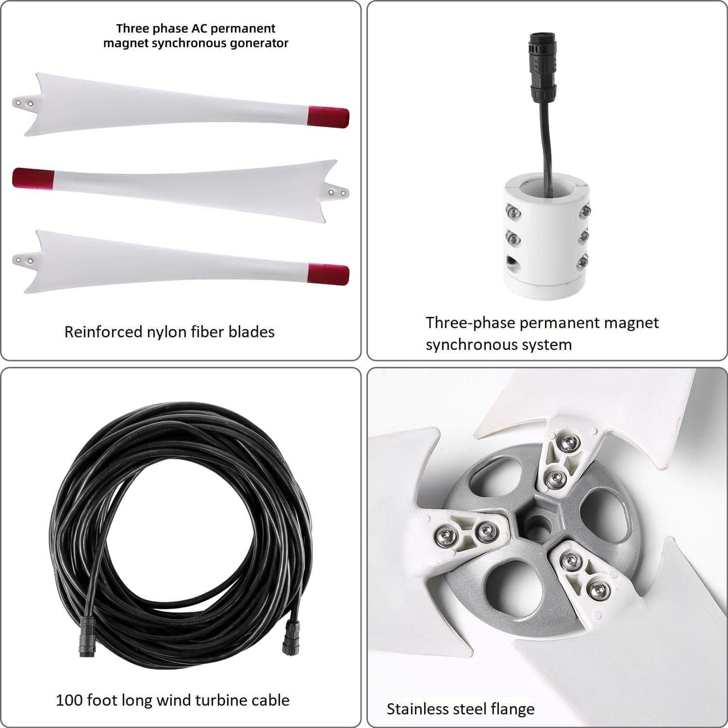 Nature's Generator Powerhouse Wind Turbine - East Bay Industries