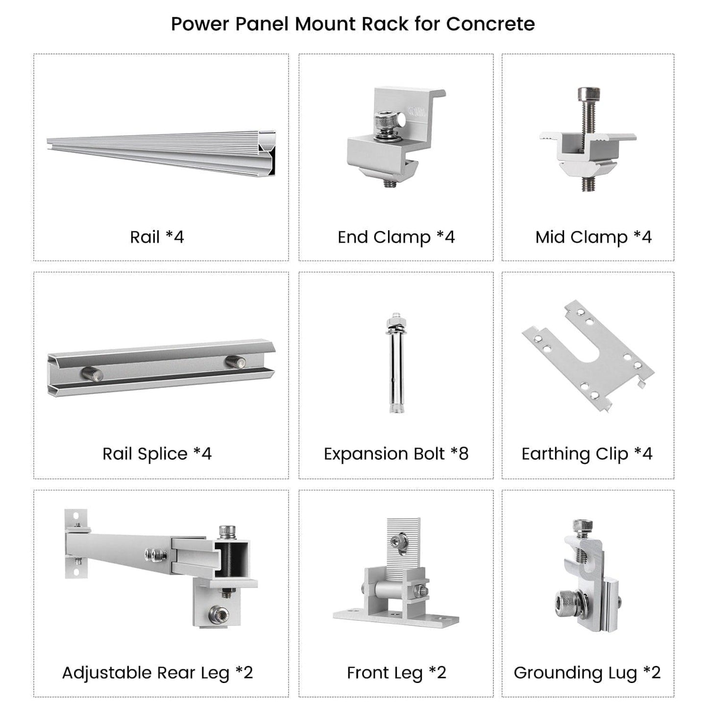 Nature's Generator Solar Panel Mount - East Bay Industries