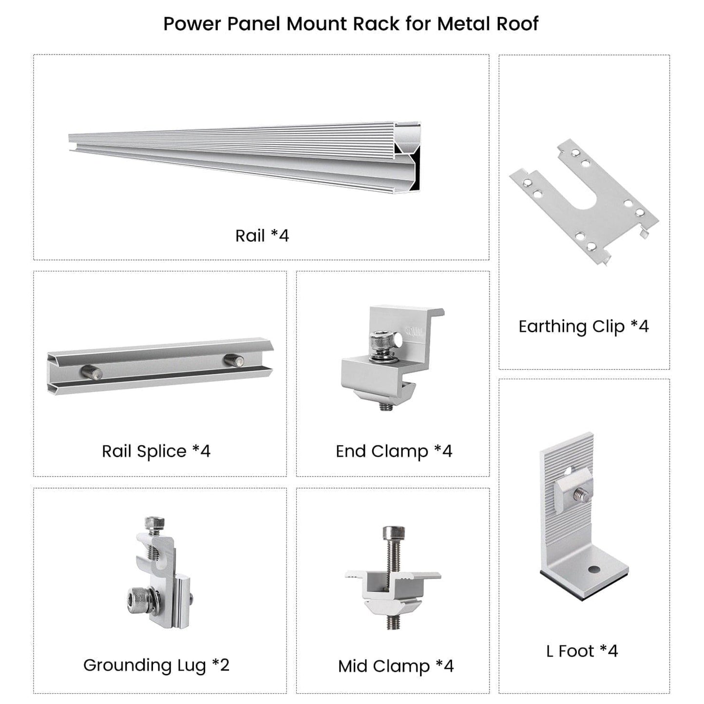 Nature's Generator Solar Panel Mount - East Bay Industries