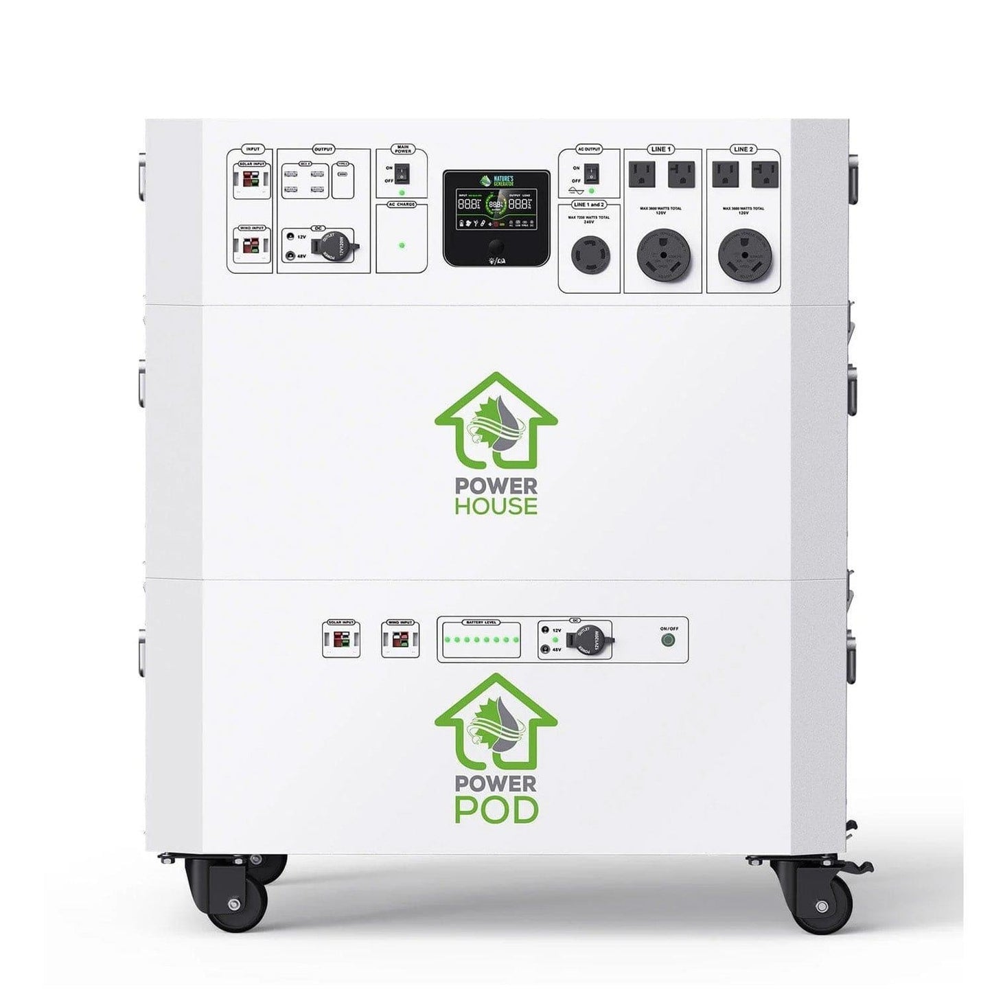 Nature's Generator Powerhouse + Power Pod - East Bay Industries