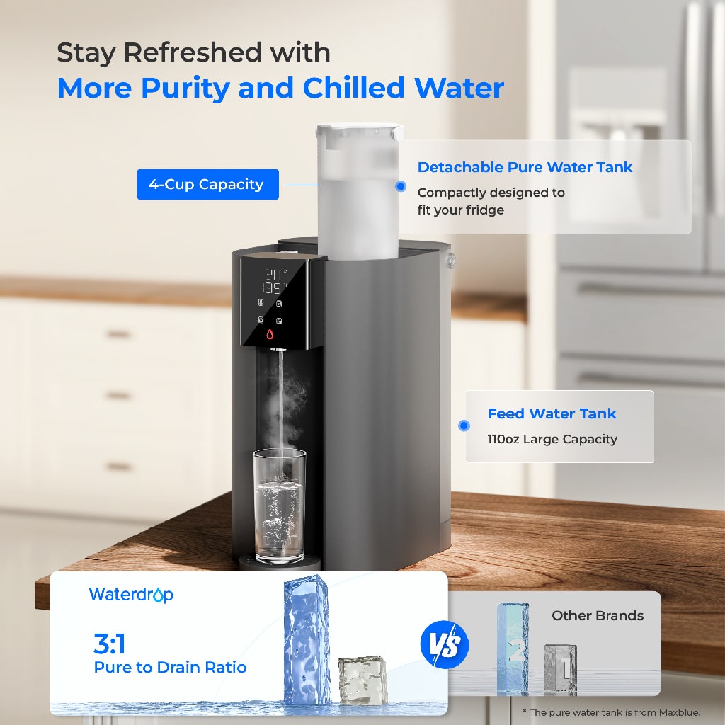 Waterdrop C1H Instant Hot Water Reverse Osmosis System