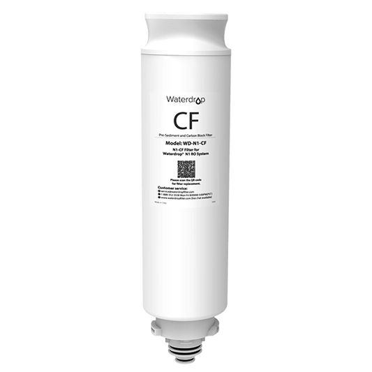 WD-N1-CF replacement for waterdrop WD-N1-W countertop ro water filtration system - East Bay Industries