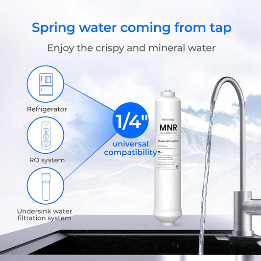 Remineralization Filter for Waterdrop Undersink Reverse Osmosis Systems-Waterdrop MNR35 - East Bay Industries
