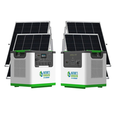 Lithium 3600-Watt Solar Generator Series - East Bay Industries