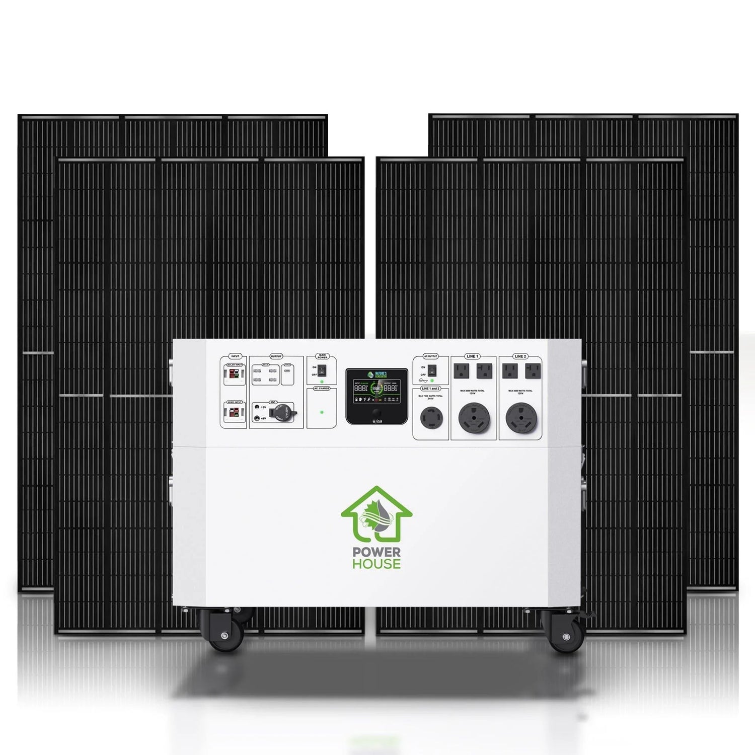 7200-Watt Powerhouse Solar Generation Series - East Bay Industries