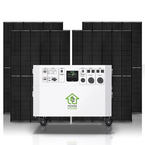 7200-Watt Powerhouse Backup Solar Power Generators - East Bay Industries