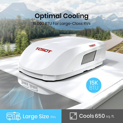 16,000 BTU RV Air Conditioner with Heat Pump
