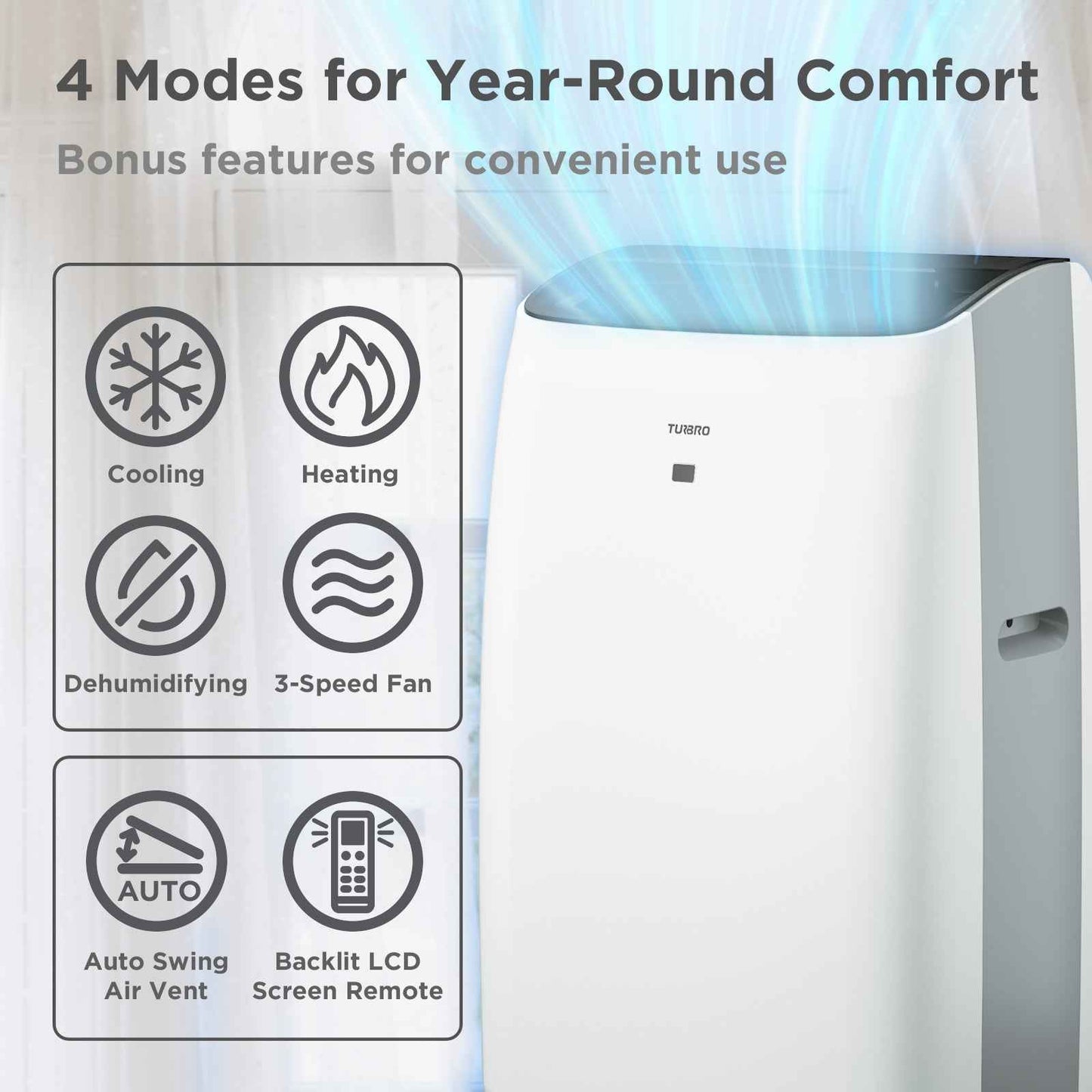 Greenland 14,000 BTU Portable Air Conditioner & Heater