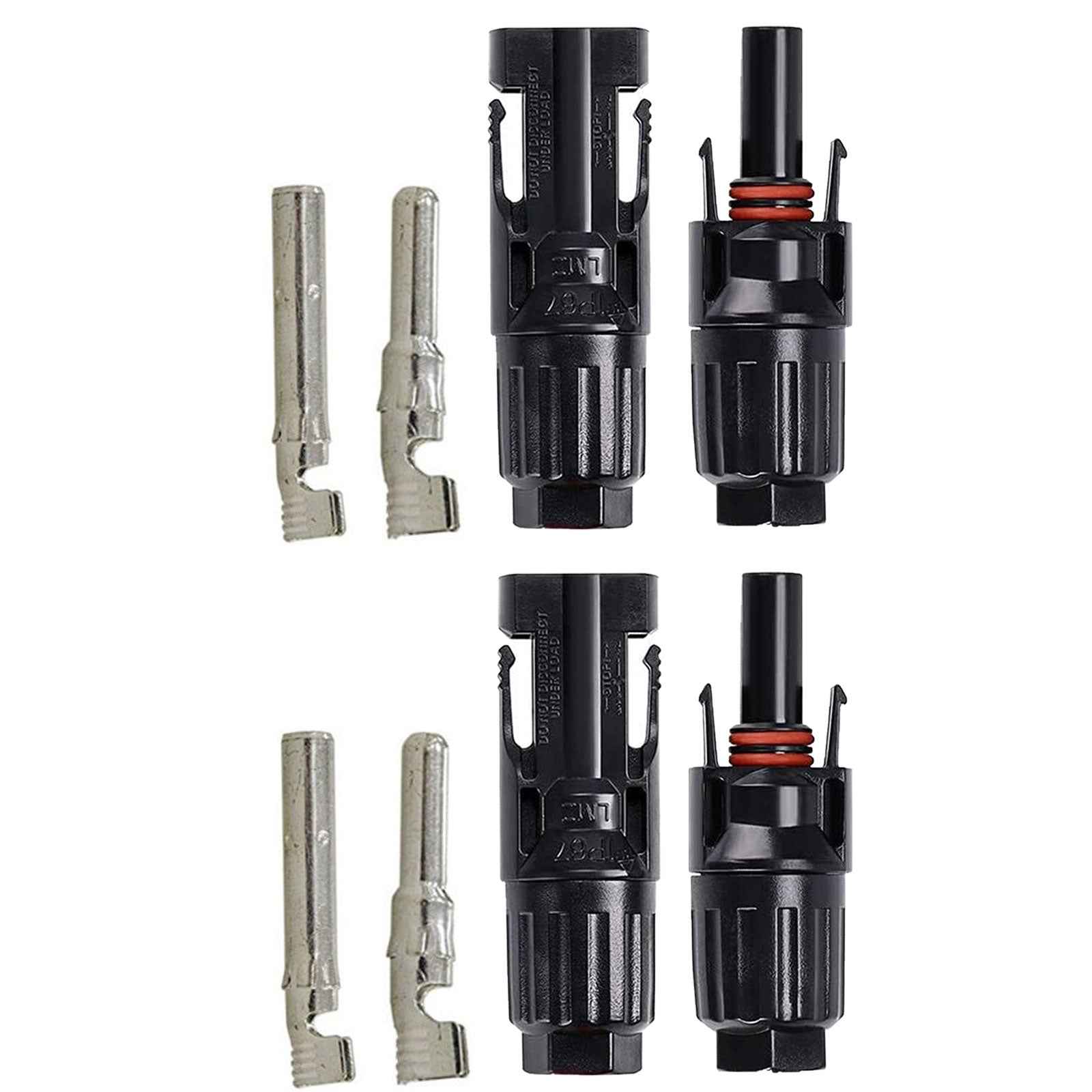 2 Pairs Male/Female Solar Connectors