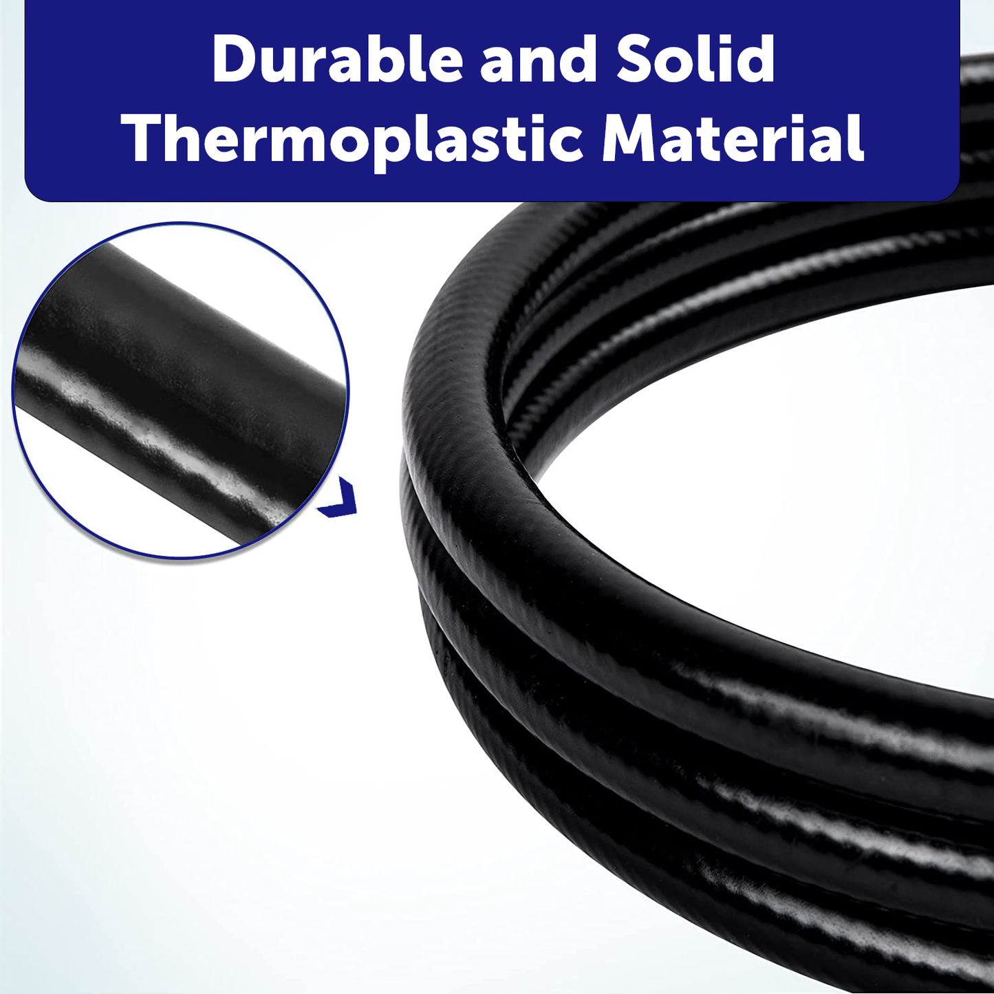 Flame King 96 Inch 3/8 Inch Thermo Plastic Gas Hose